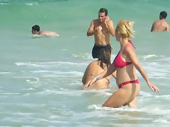 Patricia on the beach Campeche - 2016