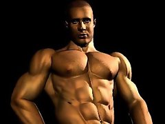 3D Straight Boys Ravaged by Muscle Men!
