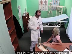 Euro doctor creampie busty pregnant patient