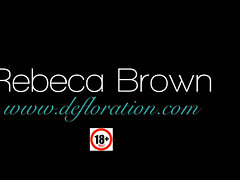 Remarkable sweetie Rebeca Brown screwed well
