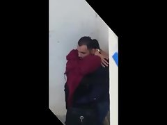 Arab Hijab Morocco Kissing in Public