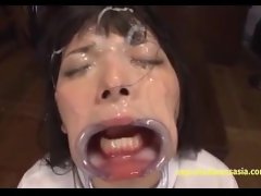 Jav Idol Ai Gets Extreme Deep Throat Mouth Brace Bukkake Then Piss In Mouth