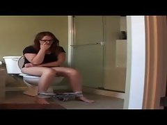 Butthole Girls 15 - Alisha on the Toilet 2