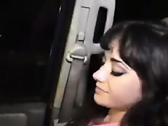 Delhi escorts girl intimate fucking sex in car by stranger. 