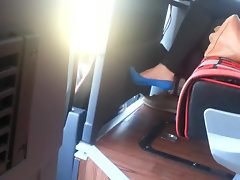 turkish foot maid socks bus swinger