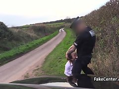 Sexy milf fucked by policeman
