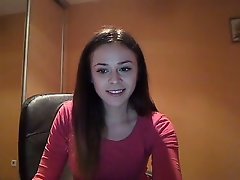 Petite young model gets naughty and starts flirting using h