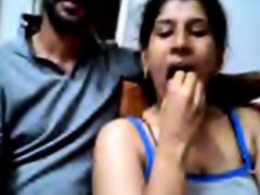 indian girl like suck cock in webcam        by oopscams